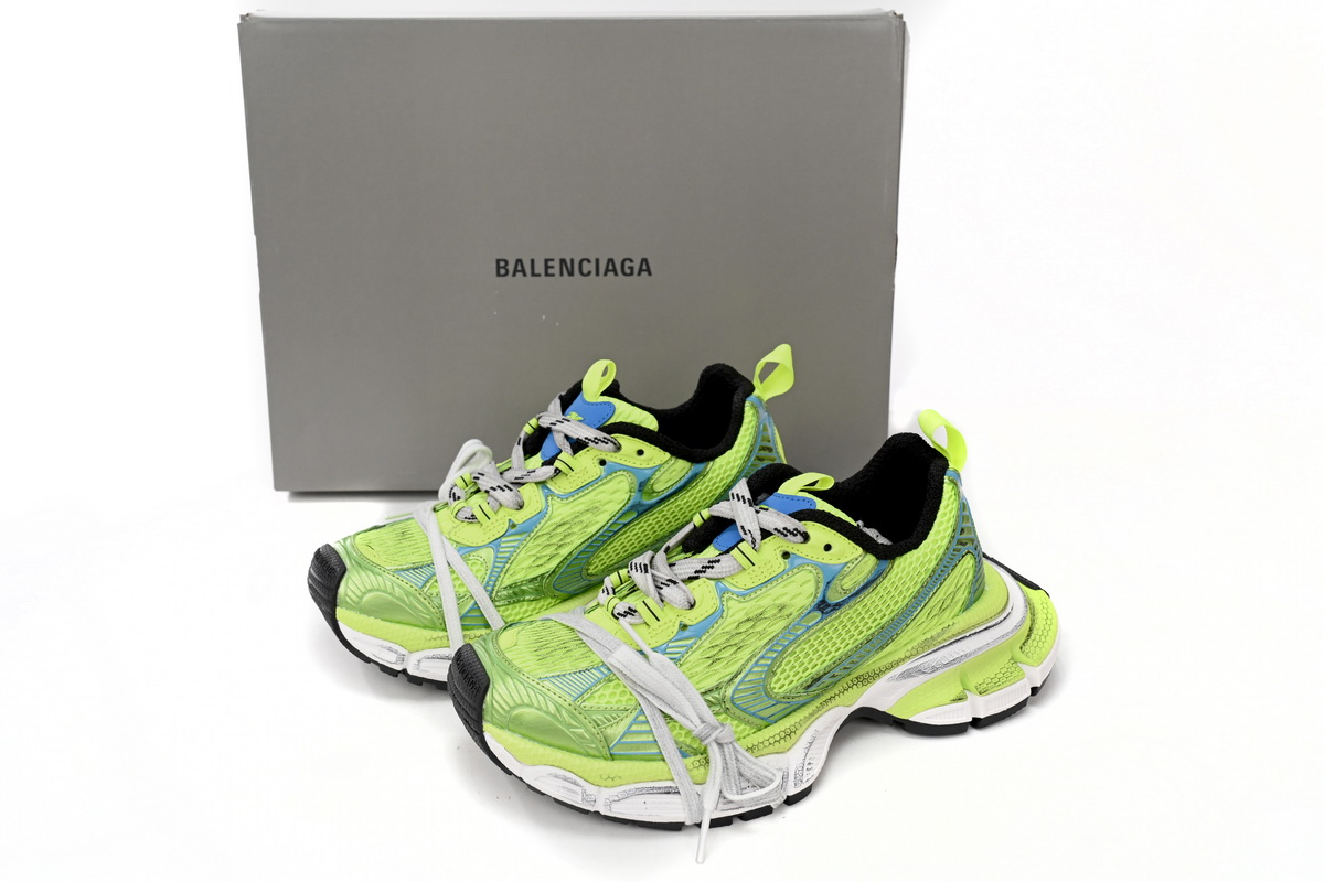 Replica Balenciaga Black Green Grass,734731 W3XL6 7019