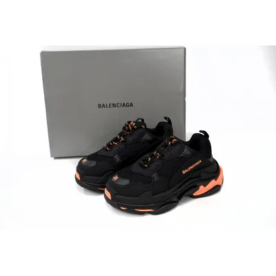 Replica Balenciaga Triple Black Orange,524039 W2FA1 9188 01