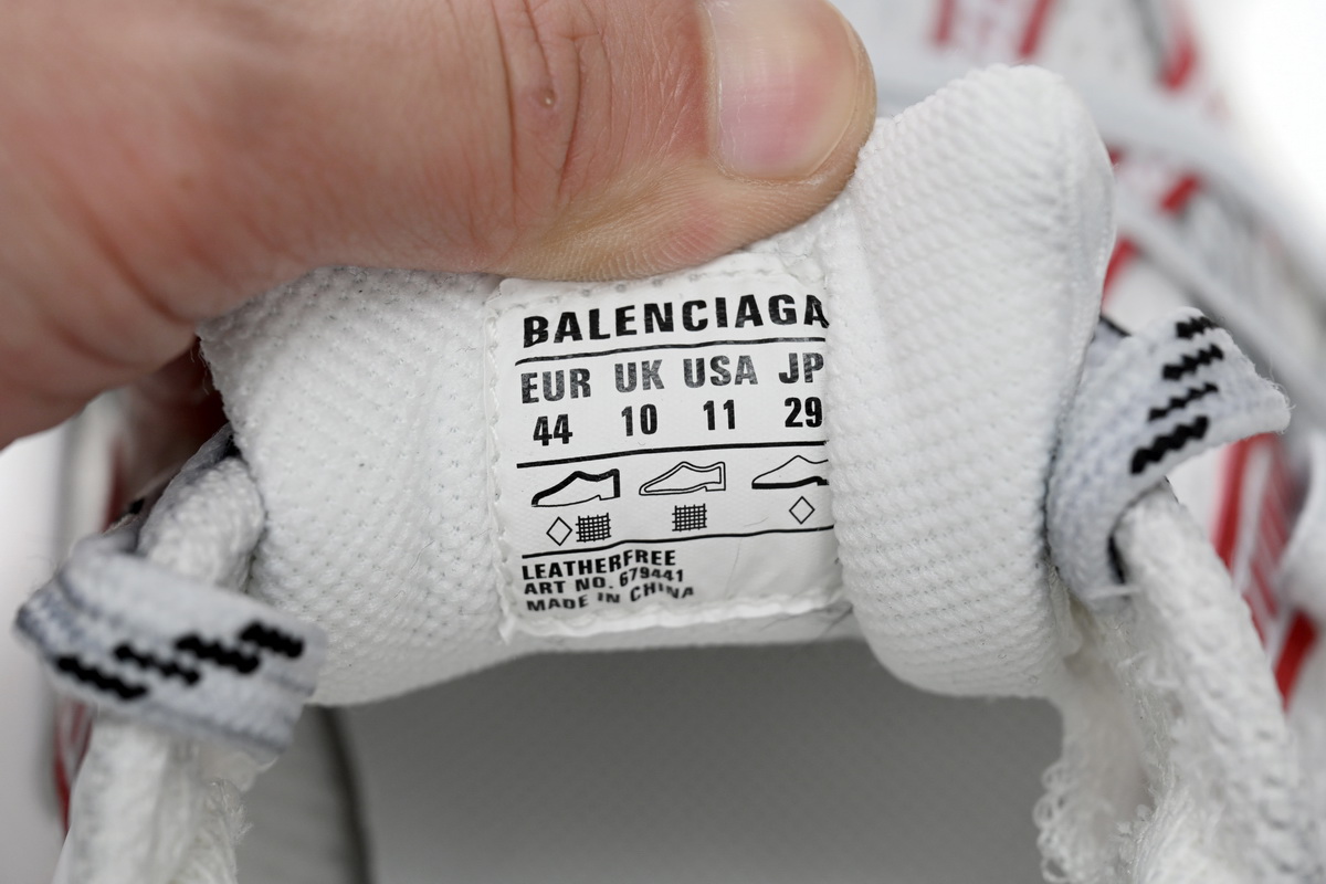Replica Balenciaga White Red,734733 W2RG3 1203