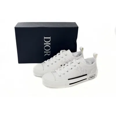 Replica Dior B23 Low Top Oblique White,3SN249YNT_H060 01