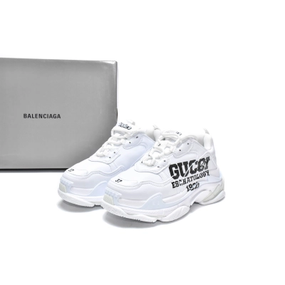 Replica Gucci x Balenciaga Triple S 25th Anniversary 01