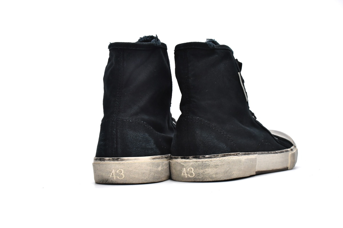 PKGoden Balenciaga Paris High Destroyed - Black White,688752 W3RC1 1090