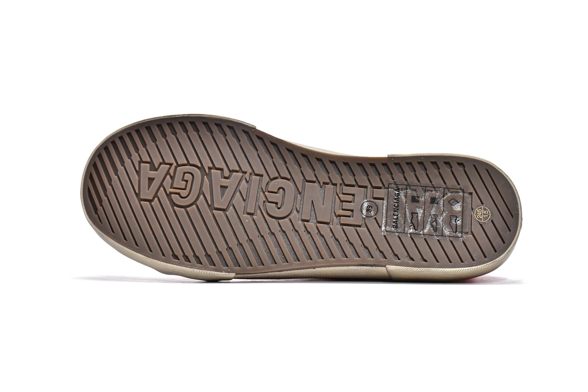 PKGoden Balenciaga Paris High Destroyed - Red - White,688756 W3RC4 6090