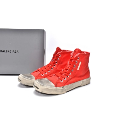 Replica Balenciaga Paris High Destroyed - Red - White,688756 W3RC4 6090 01