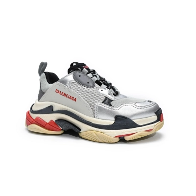 Replica Balenciaga Triple S Grey Silver Black,512175 W0903 1081 02