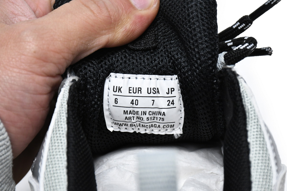 PKGoden Balenciaga Triple S Grey Silver Black,512175 W0903 1081