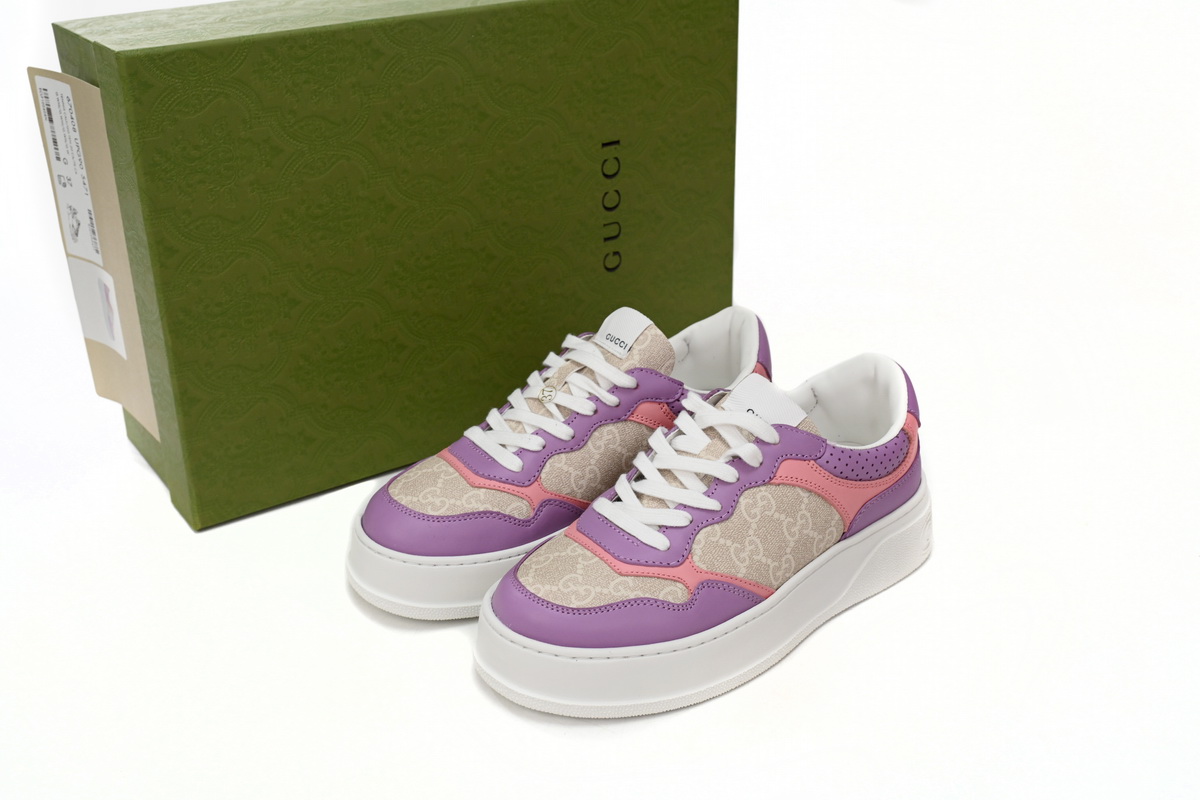 PKGoden GUCCI Chunky B Pink Purple,670408 UPG90 5471