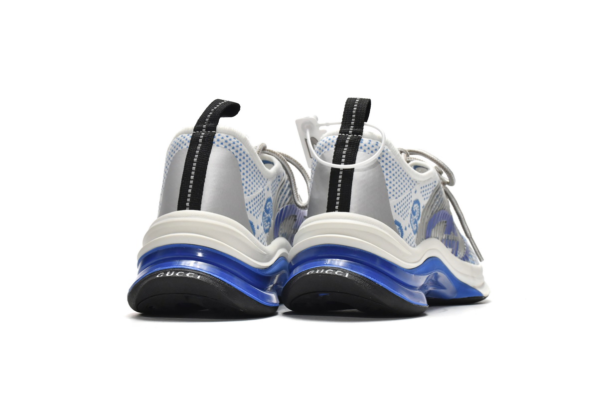 Replica Gucci Run Sneakers White Blue,680900-USN10-8485