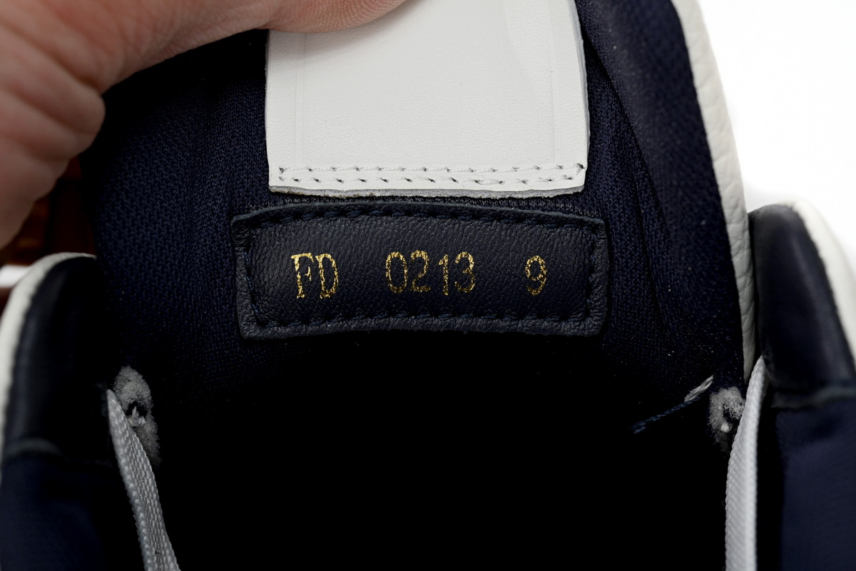 Replica Louis Vuitton Trainer All Blue Dark Dlue Lychee Pattern,1ABFA9