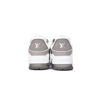 Replica Louis Vuitton Trainer Grey White,VL1210 02