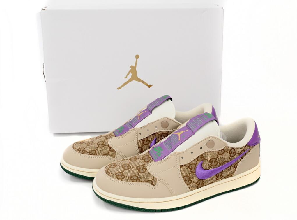 Replica Air Jordan 1 Low Guchi Purple,AV3918-518