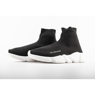 Replica Balenciaga Speed Runner Black and White 01
