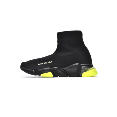 Replica Balenciaga Speed Runner Black Green 02