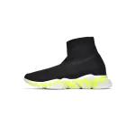 Replica Balenciaga Speed Runner Black Green Word