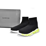 Replica Balenciaga Speed Runner Black Green Word