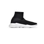 Replica Balenciaga Speed Runner Black Green Word