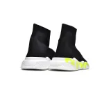 Replica Balenciaga Speed Runner Black Green Word