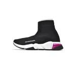 Replica Balenciaga Speed Runner Black Purple