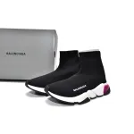 Replica Balenciaga Speed Runner Black Purple