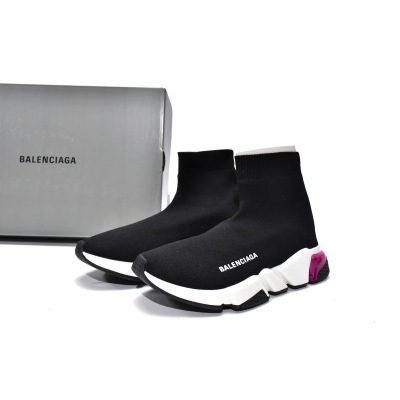 Replica Balenciaga Speed Runner Black Purple 01