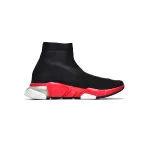 Replica Balenciaga Speed Runner Black Red