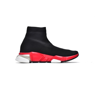 Replica Balenciaga Speed Runner Black Red 02
