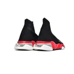 Replica Balenciaga Speed Runner Black Red