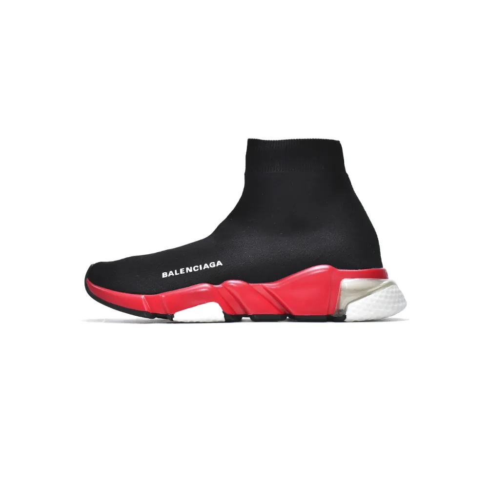 Replica Balenciaga Speed Runner Black Red