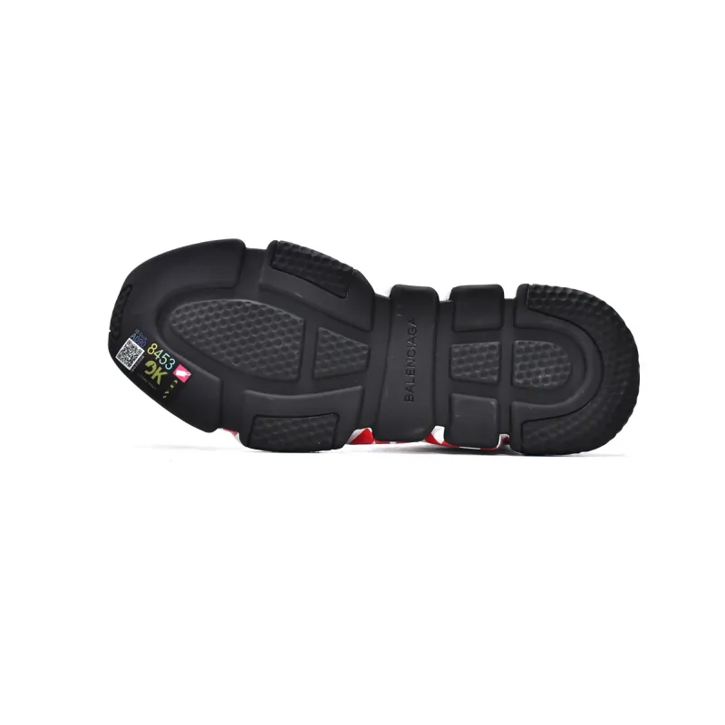 Replica Balenciaga Speed Runner Black Red Word