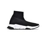 Replica Balenciaga Speed Runner Black Red Word