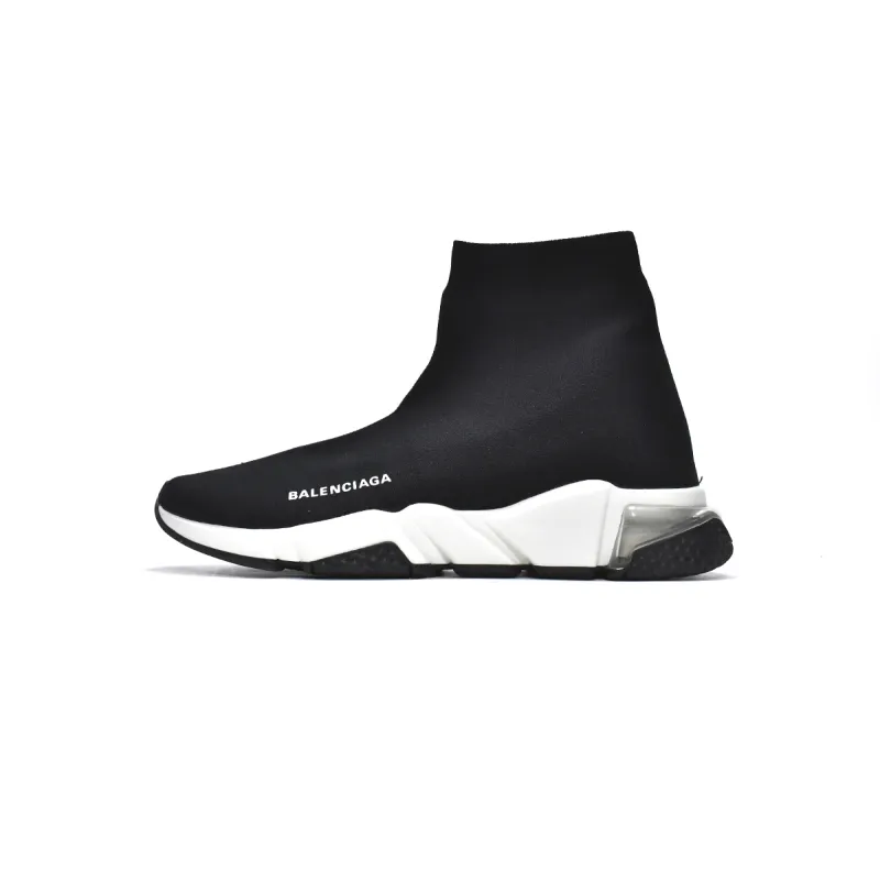 Replica Balenciaga Speed Runner Black White