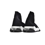 Replica Balenciaga Speed Runner Black White