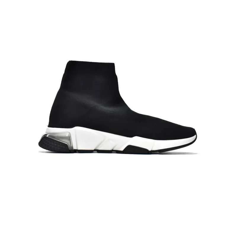 Replica Balenciaga Speed Runner Black White