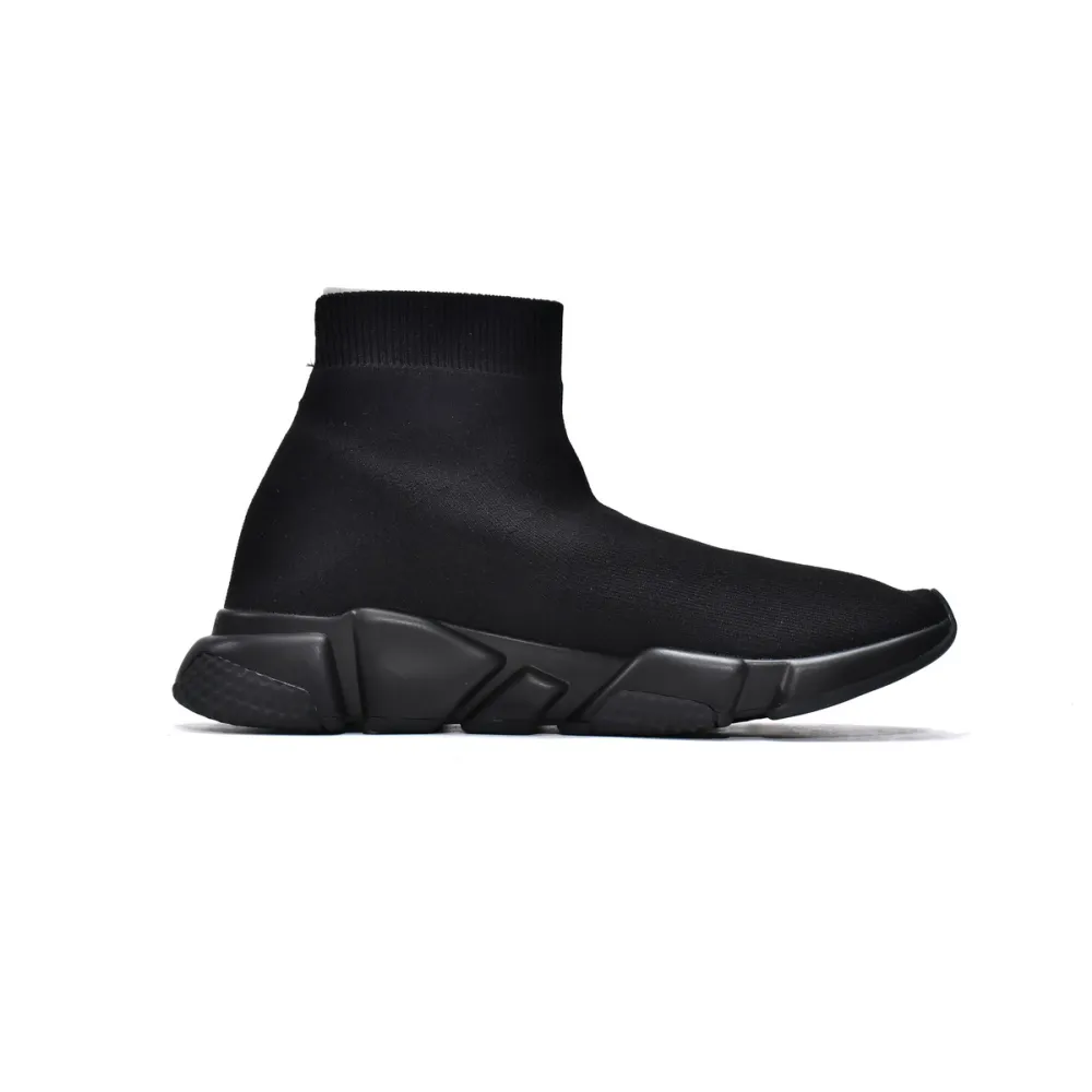 Replica Balenciaga Speed Runner Black Word