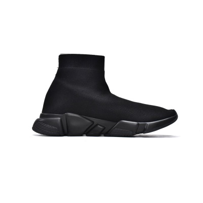 Replica Balenciaga Speed Runner Black Word 02