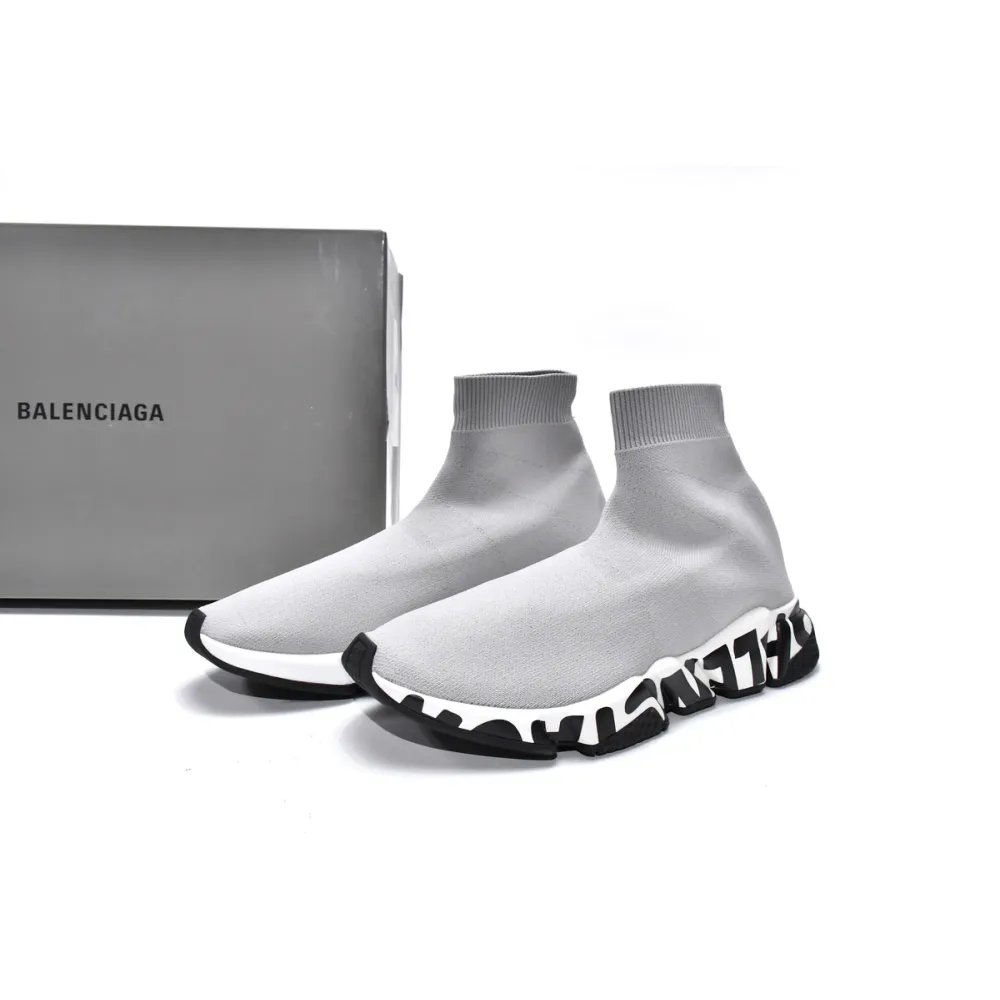 Replica Balenciaga Speed Runner Grey