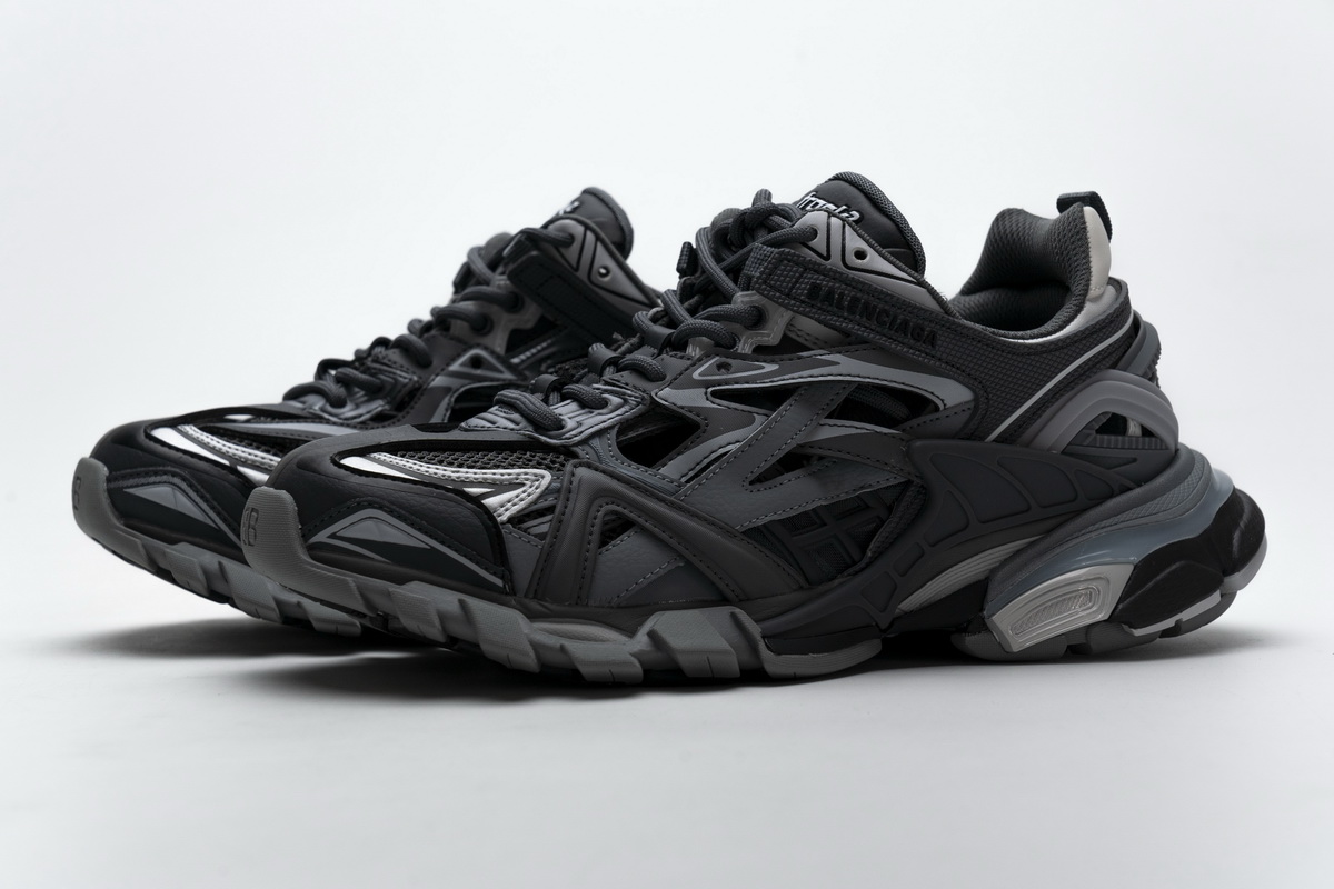 Replica Balenciaga Track 2 Sneaker Medium Grey,570391 W2GN3 1285
