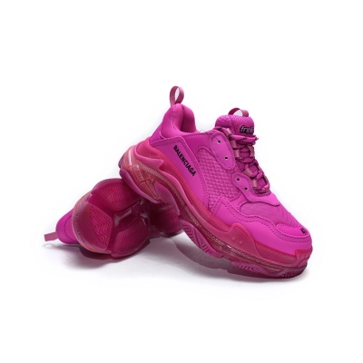 Replica Balenciaga Triple S Plum Red,541624 W2FG1 5059 02