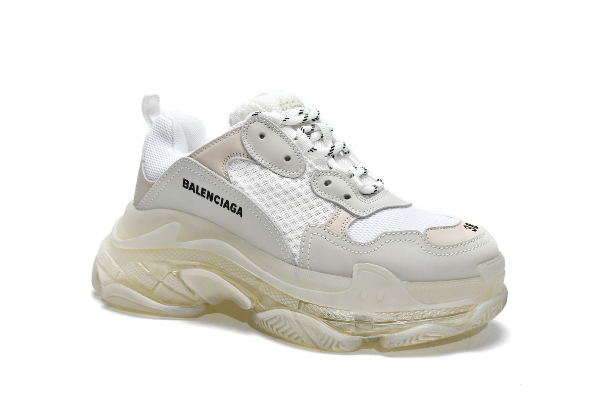 PKGoden Balenciaga Triple S White,544351 W09E1 9000