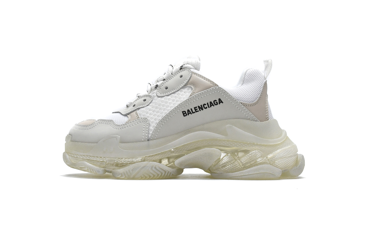 PKGoden Balenciaga Triple S White,544351 W09E1 9000