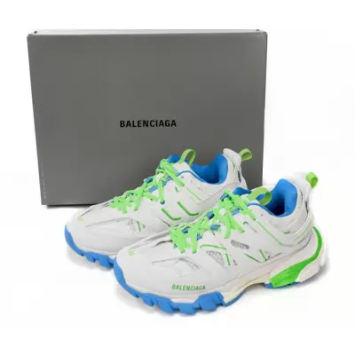 Replica Balenciaga Tess S.Green, White, and Blue,542436 W2BC3 0285 01