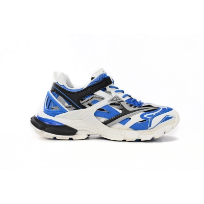 PKGoden Balenciaga Track 2 Sneaker Blue White,568614 W3AE2 4191 02