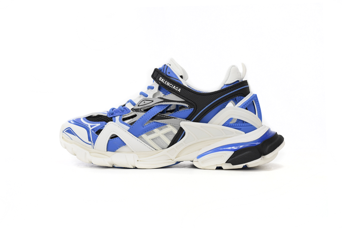 Replica Balenciaga Track 2 Sneaker Blue White,568614 W3AE2 4191
