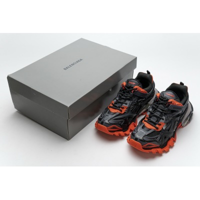 Replica Balenciaga Track 2 Sneaker Dark Grey Orange,570391 W2GN1 2002 01