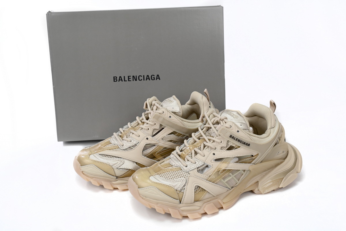 Replica Balenciaga Track 2 Sneaker Khaki,568614 W2GN3 9710