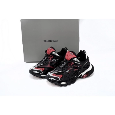 Replica Balenciaga Track 2 Sneaker Military Black White Red,568614 W2GN3 6000 01