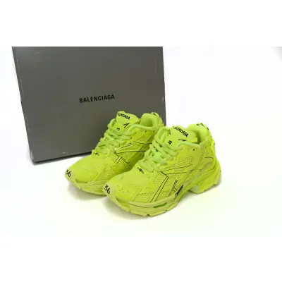 Replica Balenciaga Runner Fluorescent Green,677402 W3RB4 7510 01
