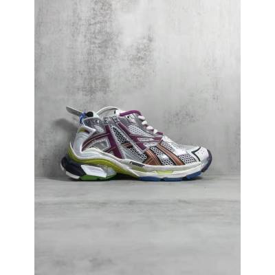 Replica Balenciaga Runner Silver Purple 01