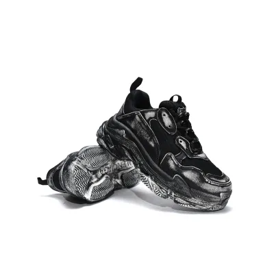 PKGoden Balenciaga Triple S Black,524039 WN3 1000 02