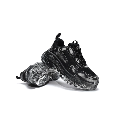 Replica Balenciaga Triple S Black,524039 WN3 1000 02